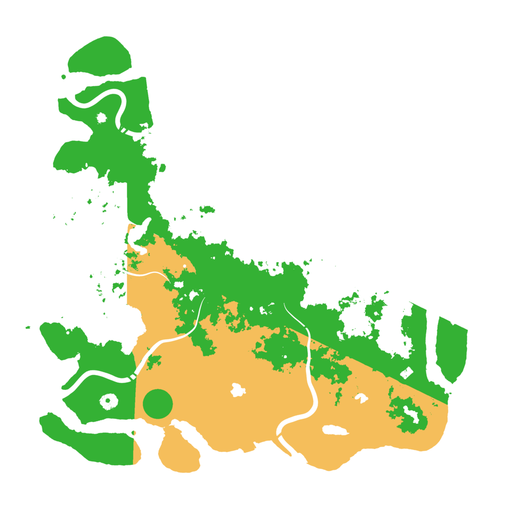 Biome Rust Map: Procedural Map, Size: 4500, Seed: 183869699