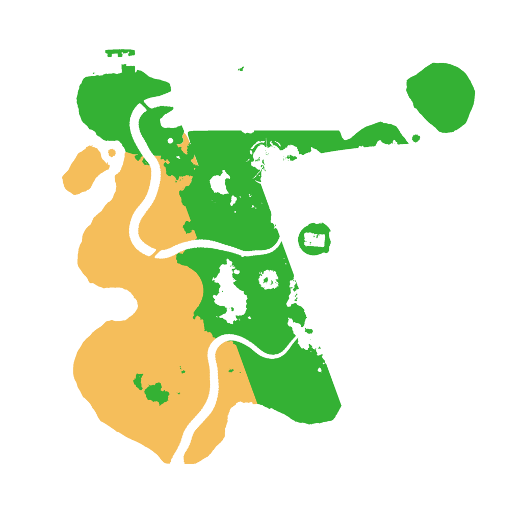 Biome Rust Map: Procedural Map, Size: 2700, Seed: 1758196920