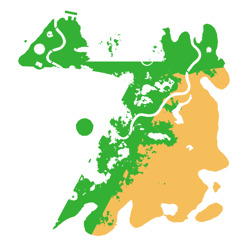 Biome Rust Map: Procedural Map, Size: 4000, Seed: 22141