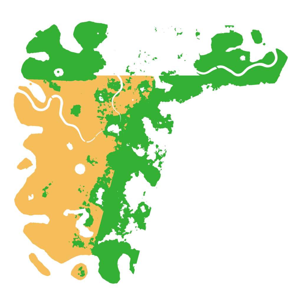 Biome Rust Map: Procedural Map, Size: 5100, Seed: 42587