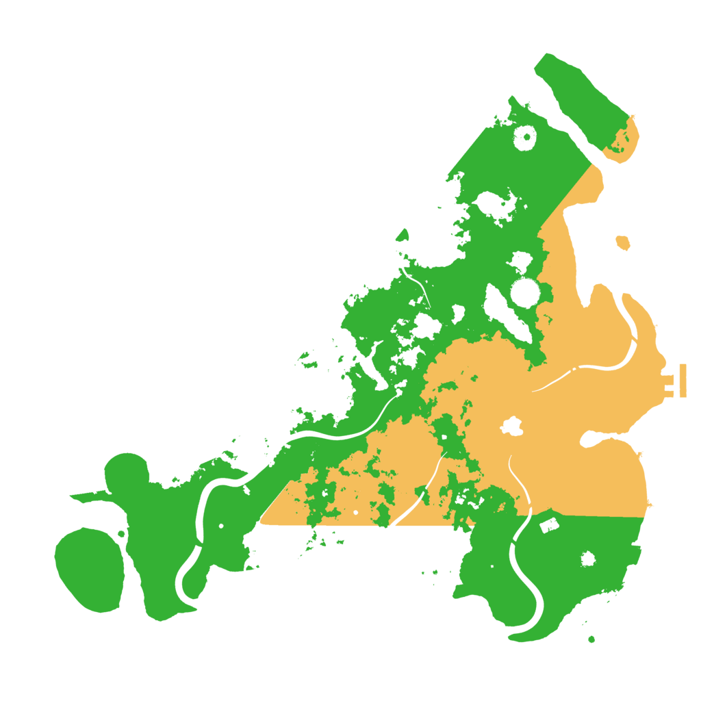 Biome Rust Map: Procedural Map, Size: 4250, Seed: 176387687