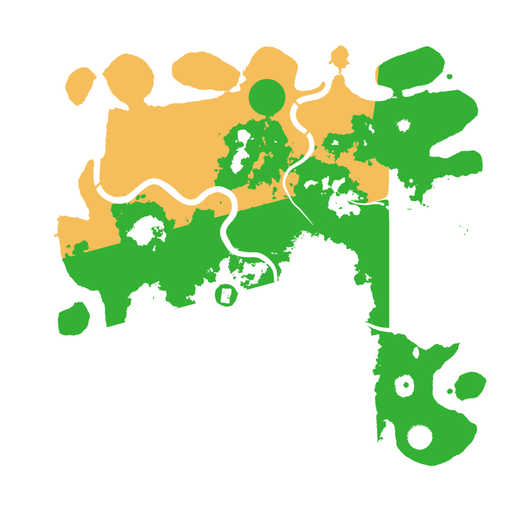 Biome Rust Map: Procedural Map, Size: 3750, Seed: 1178126761