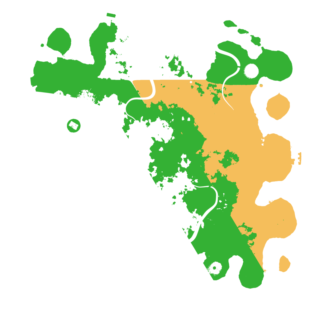 Biome Rust Map: Procedural Map, Size: 3900, Seed: 1029384756