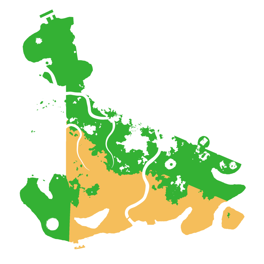 Biome Rust Map: Procedural Map, Size: 3750, Seed: 382774202