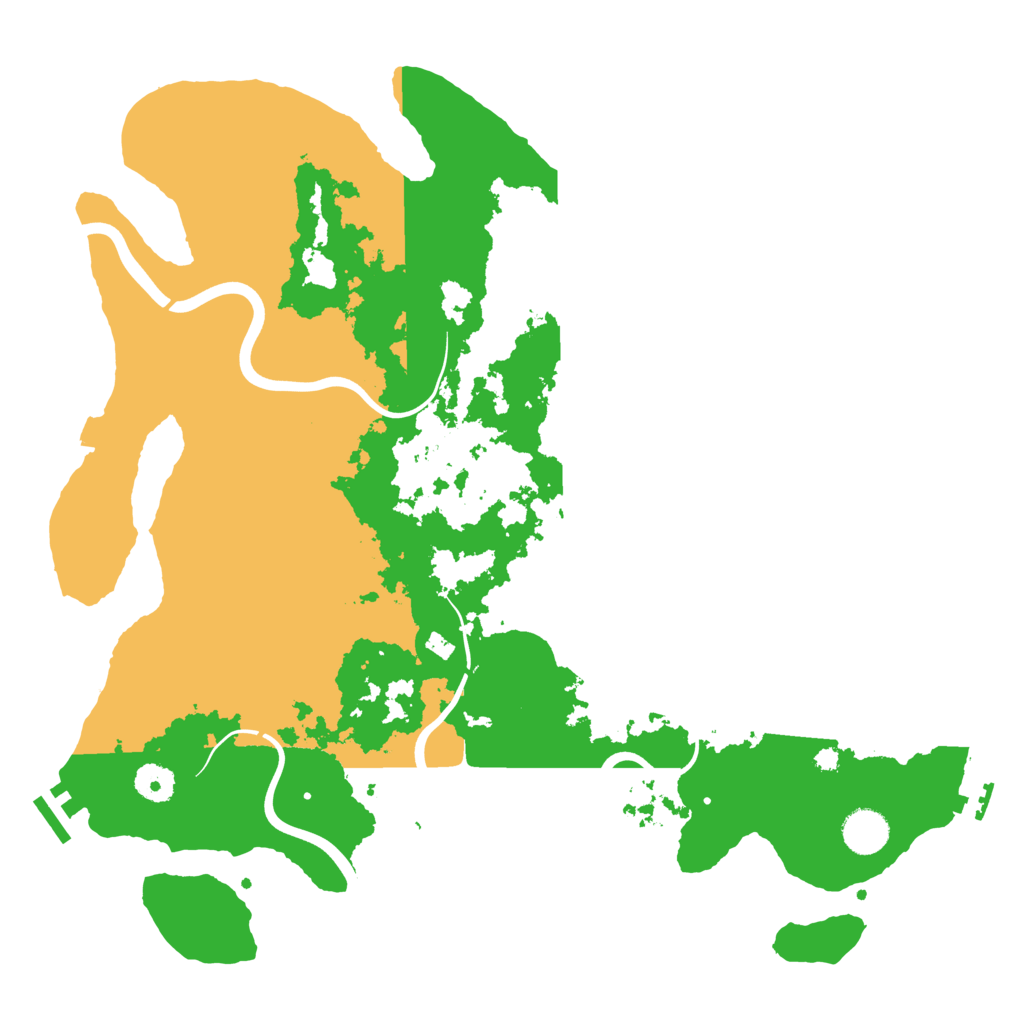 Biome Rust Map: Procedural Map, Size: 3950, Seed: 749981893