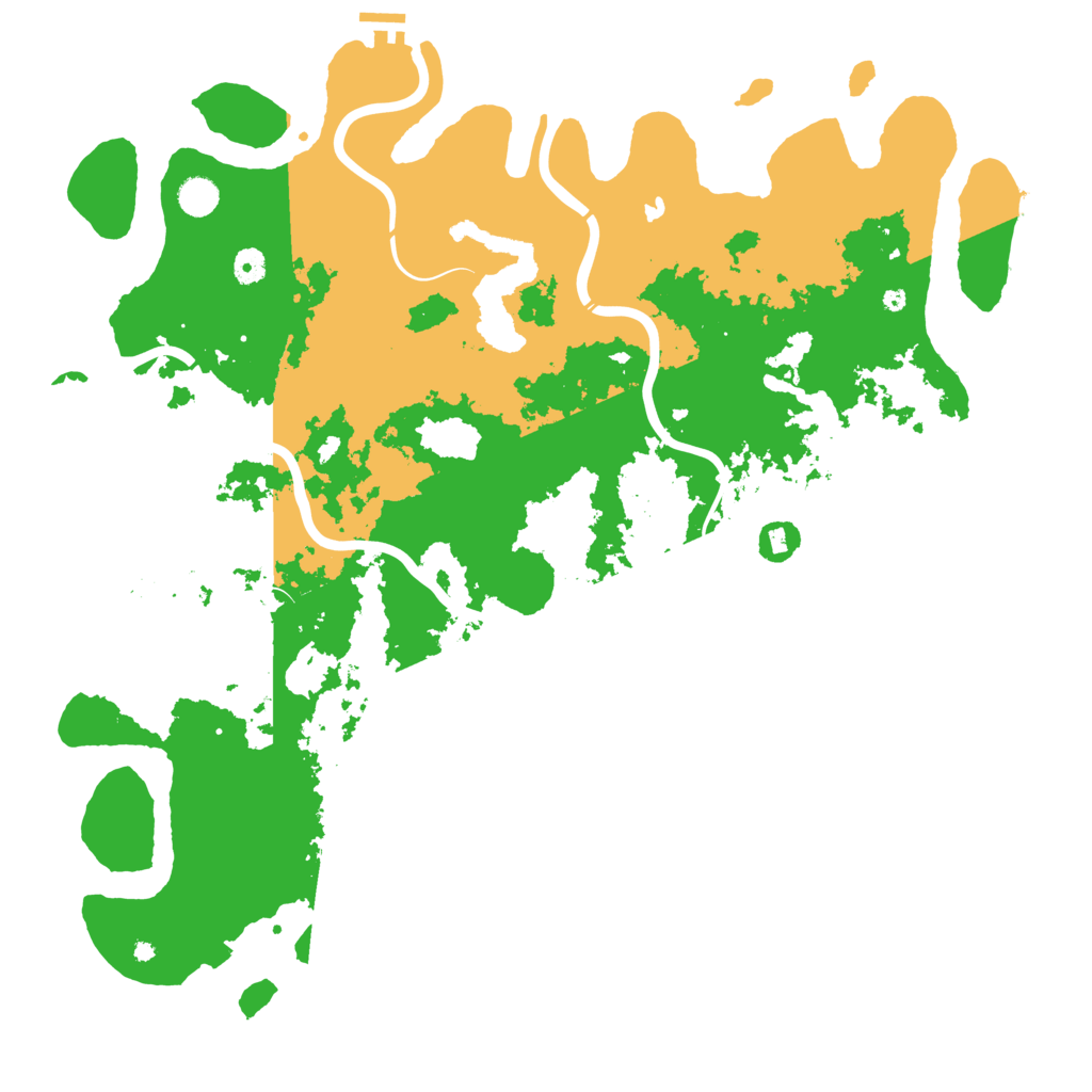 Biome Rust Map: Procedural Map, Size: 4800, Seed: 844363652
