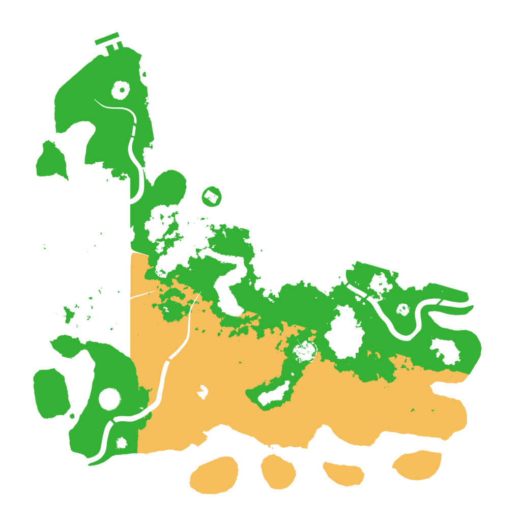 Biome Rust Map: Procedural Map, Size: 4250, Seed: 62906