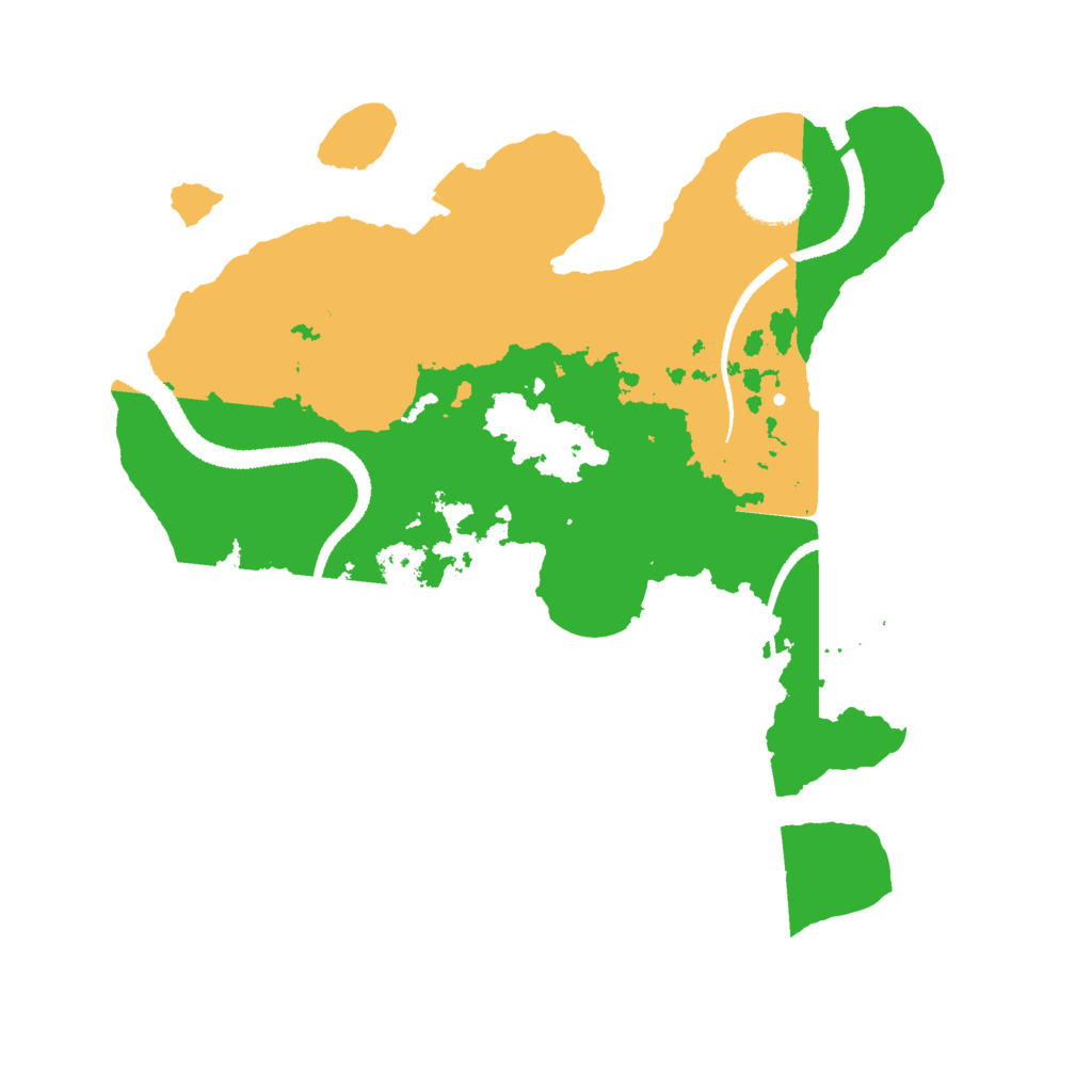 Biome Rust Map: Procedural Map, Size: 2700, Seed: 88494958