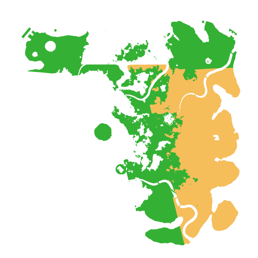 Biome Rust Map: Procedural Map, Size: 4250, Seed: 1382853730