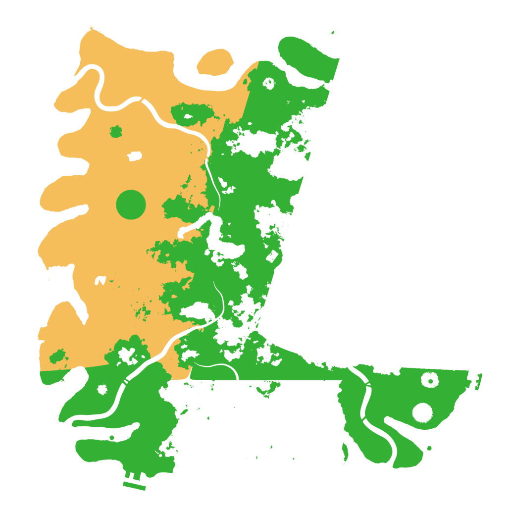 Biome Rust Map: Procedural Map, Size: 4500, Seed: 634233337