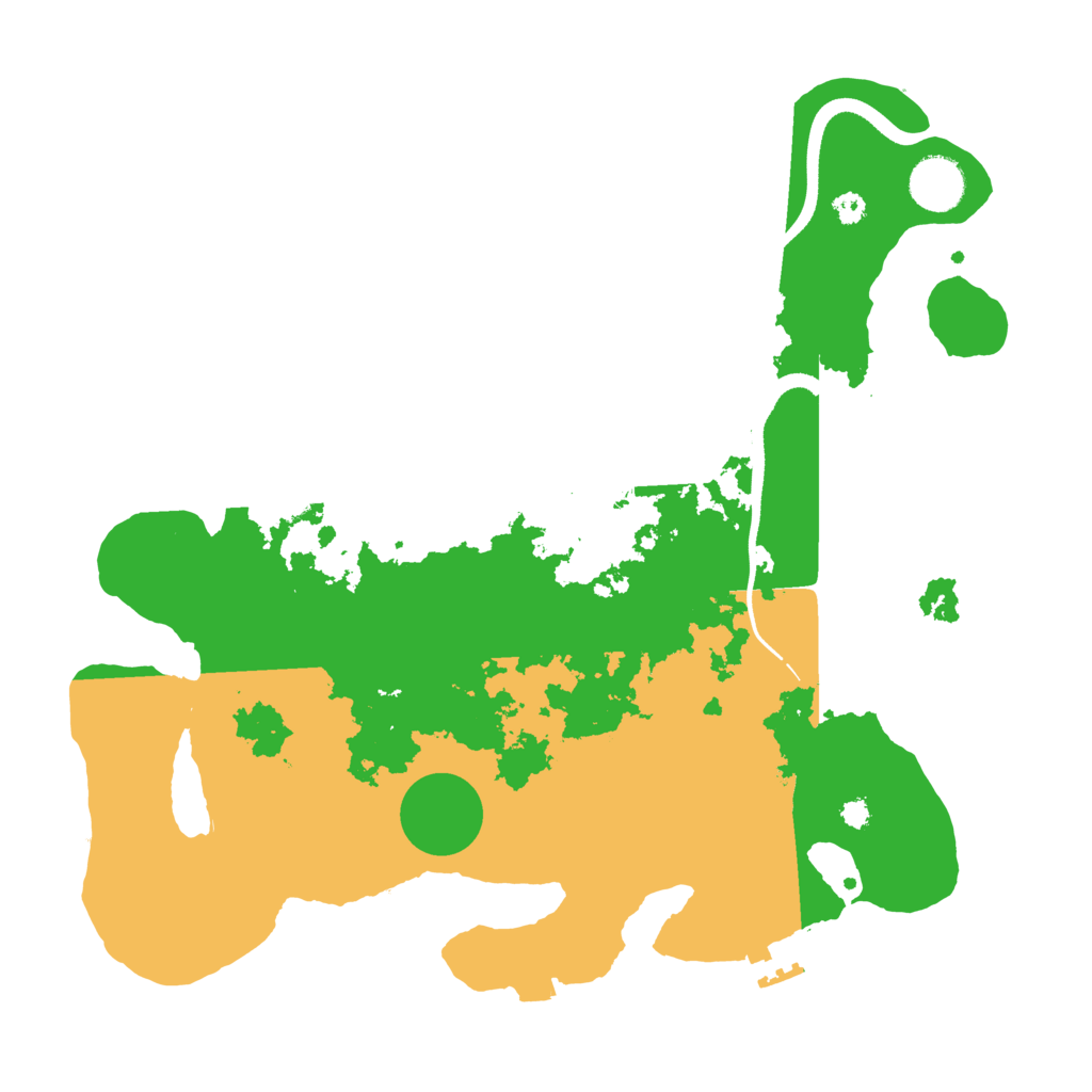 Biome Rust Map: Procedural Map, Size: 3488, Seed: 1907030214