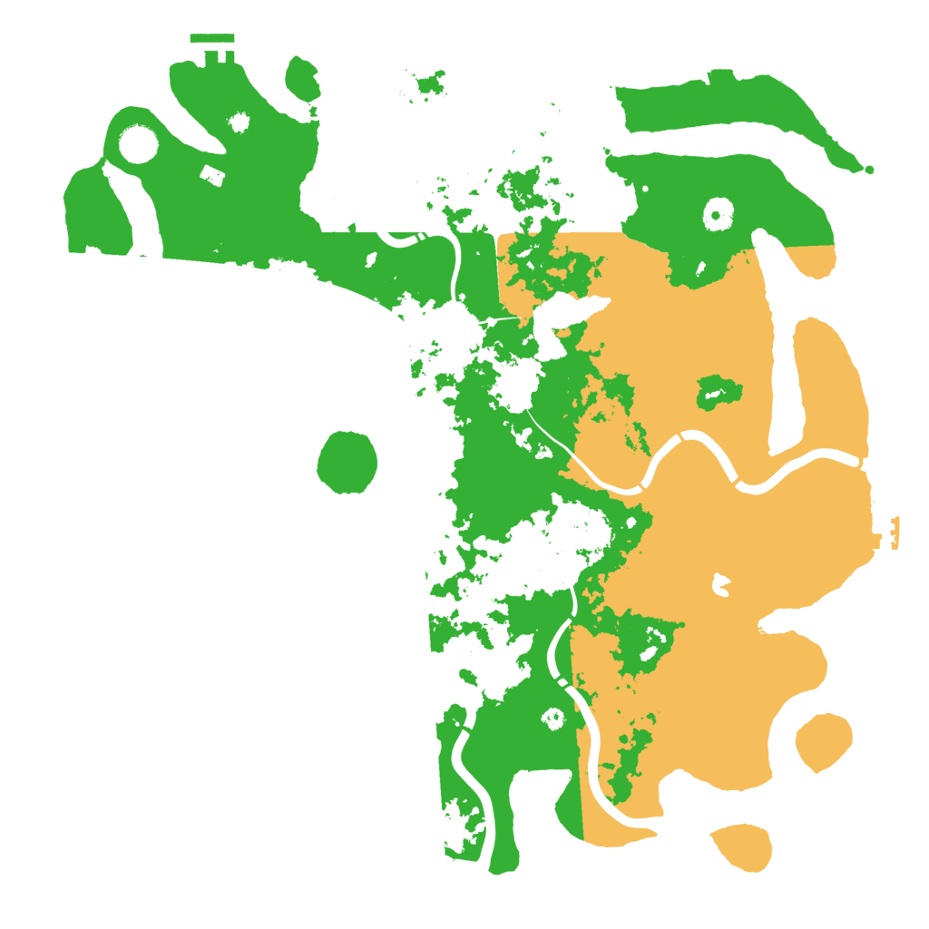 Biome Rust Map: Procedural Map, Size: 4250, Seed: 2051404710