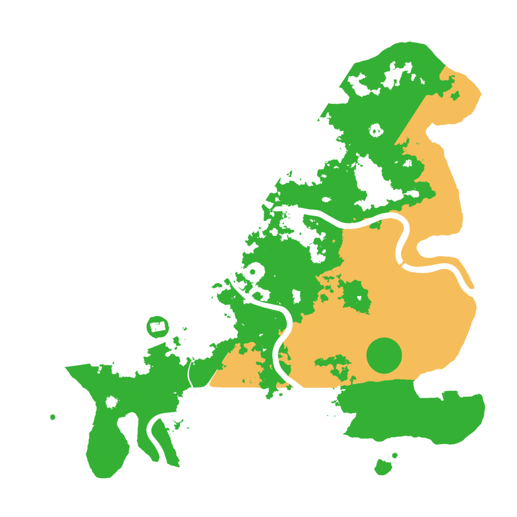 Biome Rust Map: Procedural Map, Size: 3850, Seed: 201521982