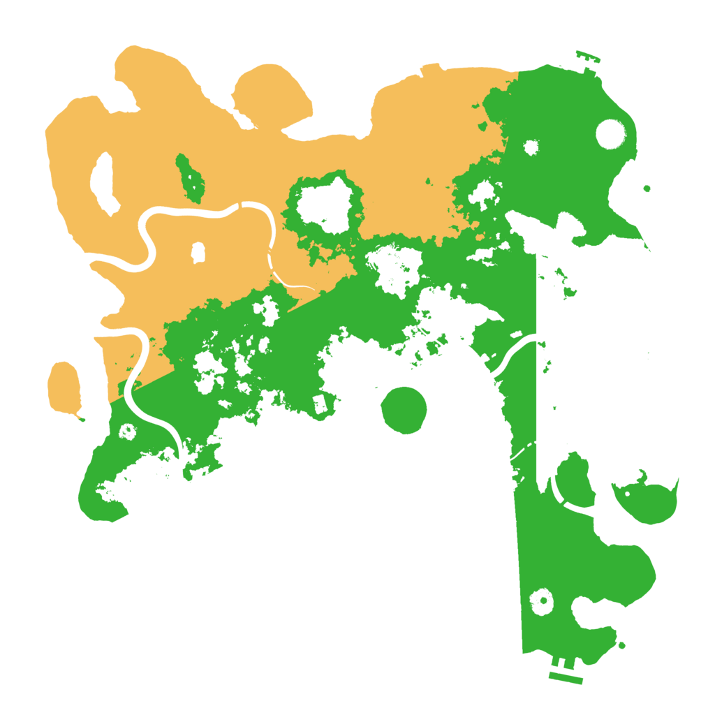 Biome Rust Map: Procedural Map, Size: 4250, Seed: 245639832