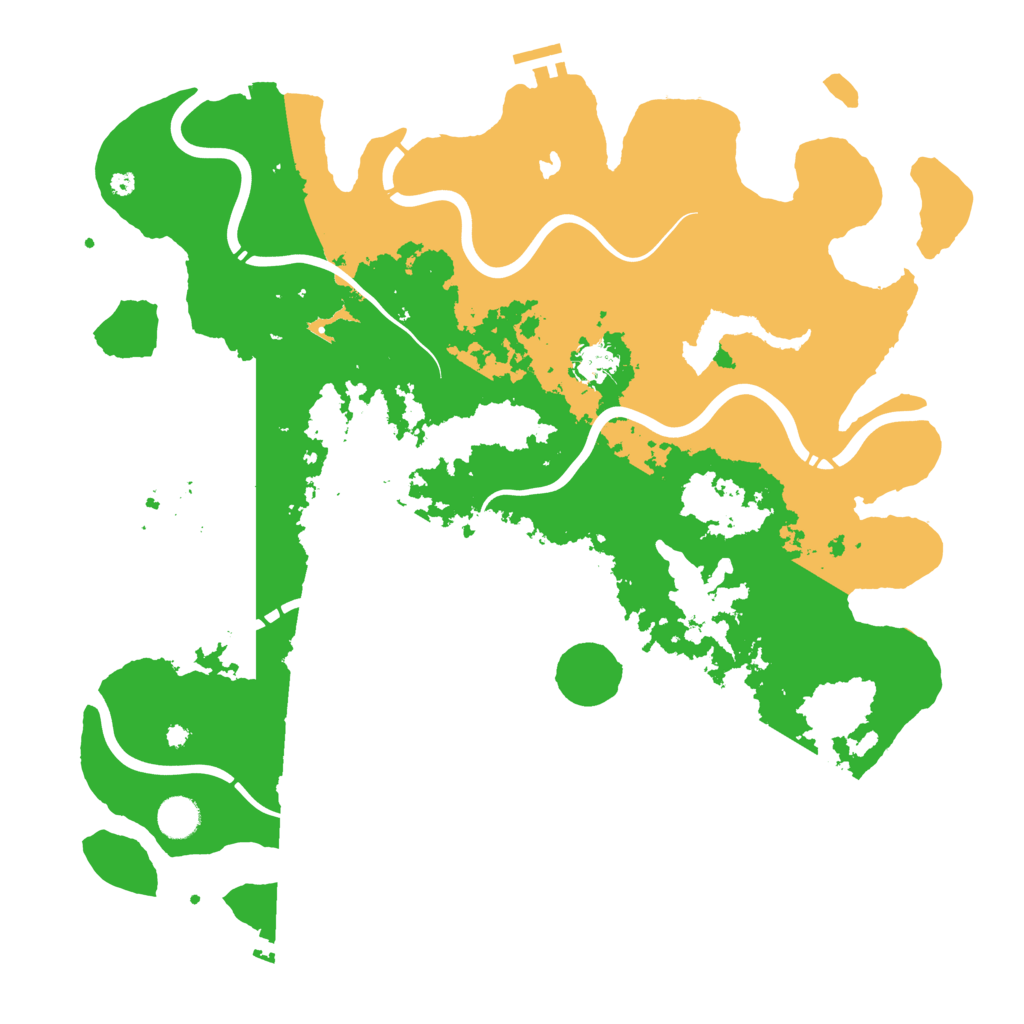 Biome Rust Map: Procedural Map, Size: 4250, Seed: 1281033676