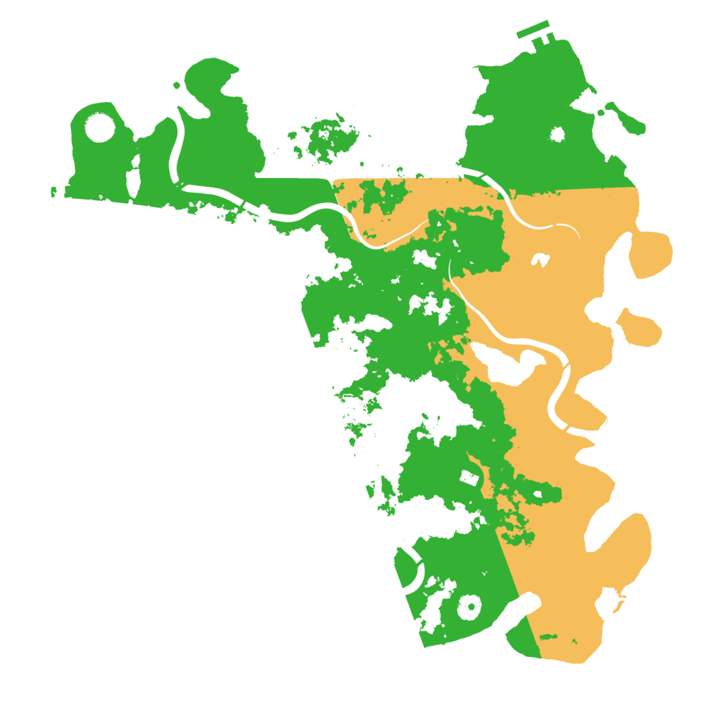 Biome Rust Map: Procedural Map, Size: 4250, Seed: 1963608188