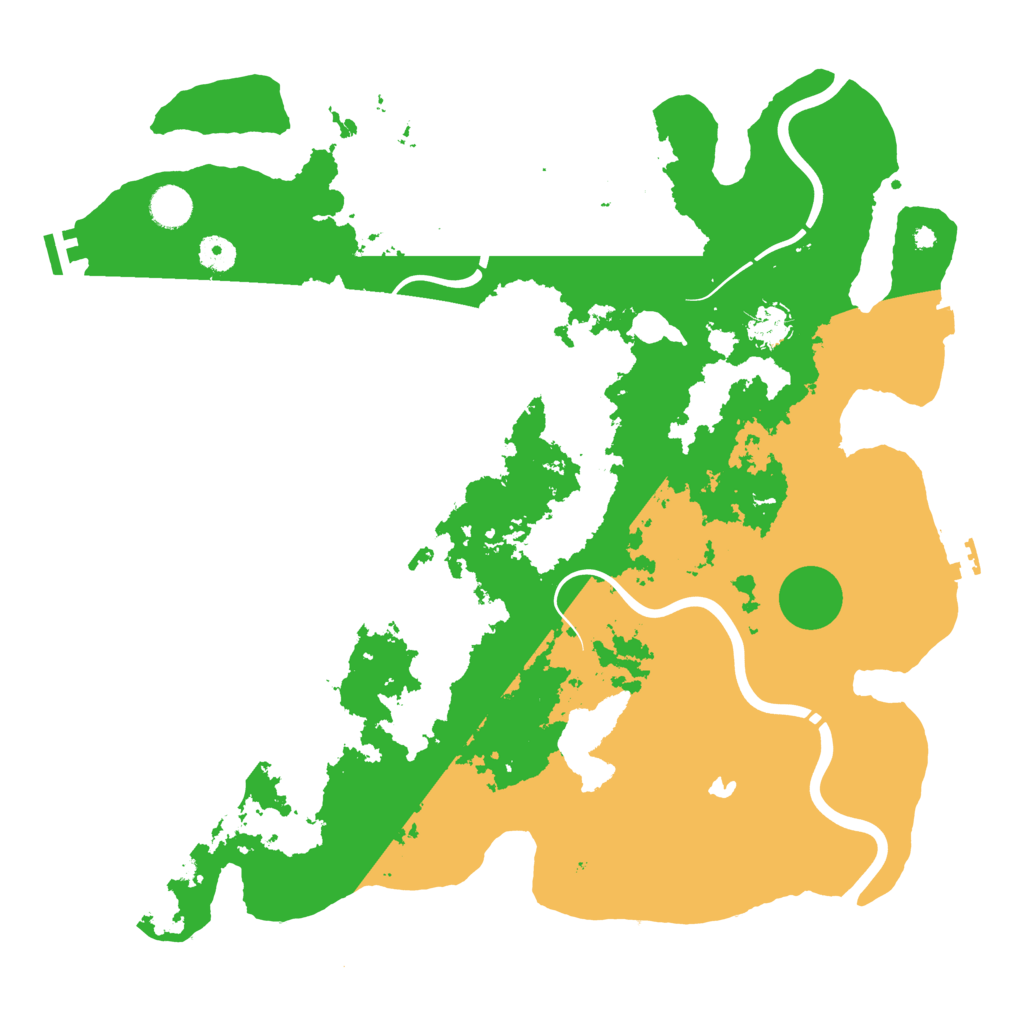 Biome Rust Map: Procedural Map, Size: 4250, Seed: 987654684