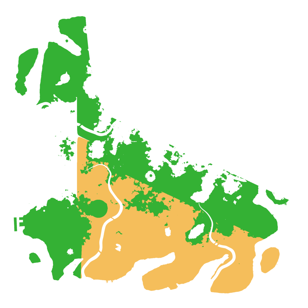 Biome Rust Map: Procedural Map, Size: 4500, Seed: 180715369