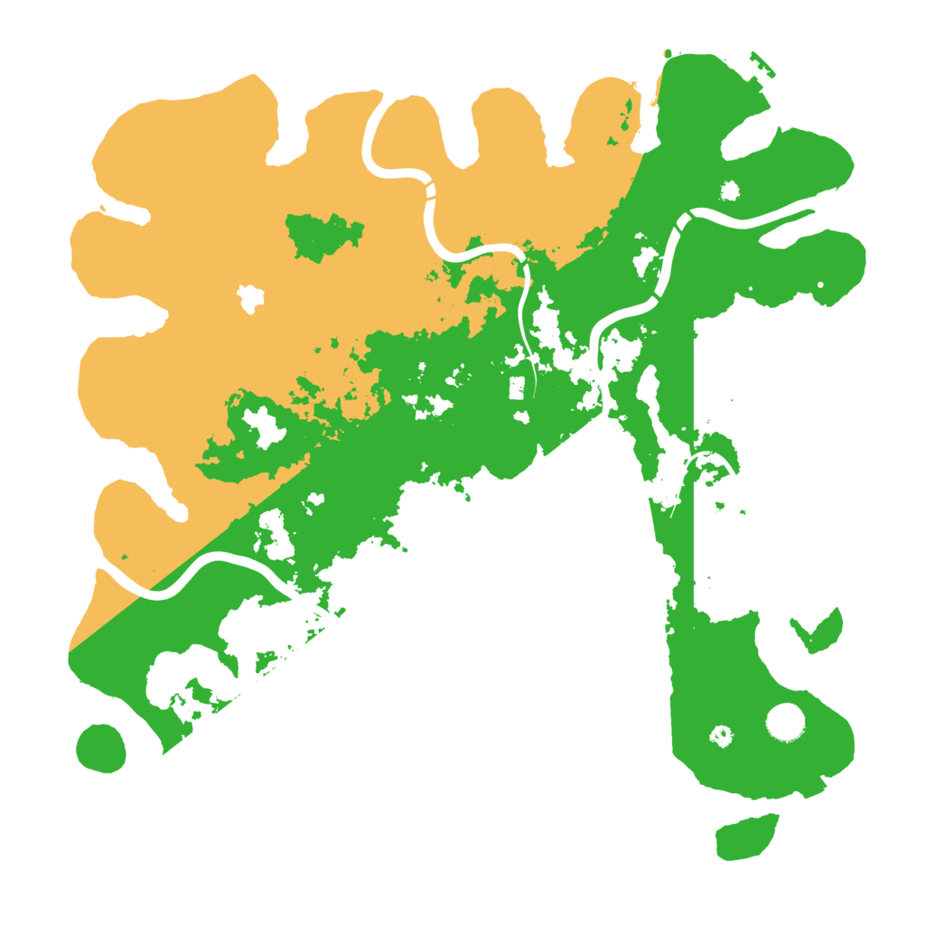 Biome Rust Map: Procedural Map, Size: 4250, Seed: 504435410