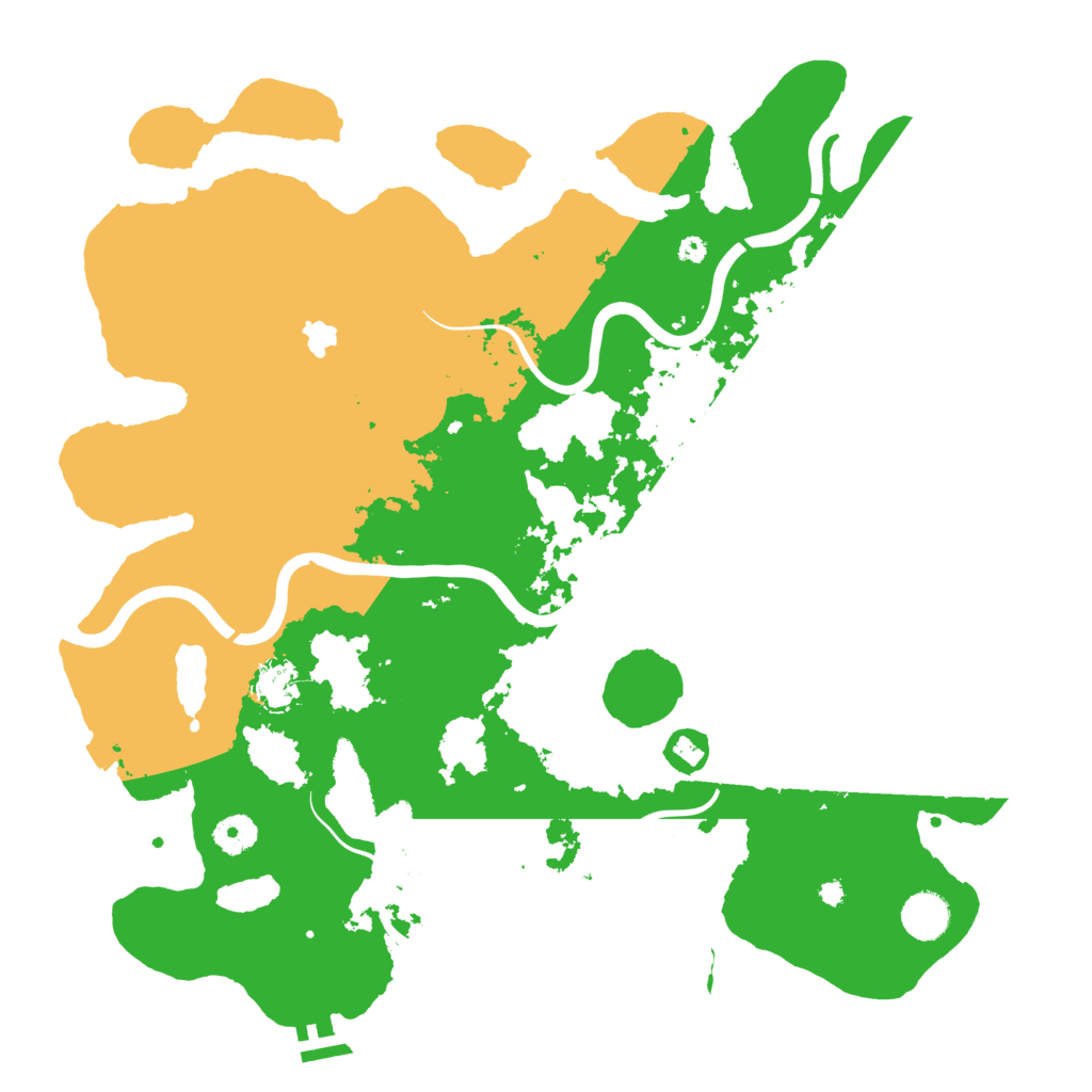 Biome Rust Map: Procedural Map, Size: 4000, Seed: 310618505