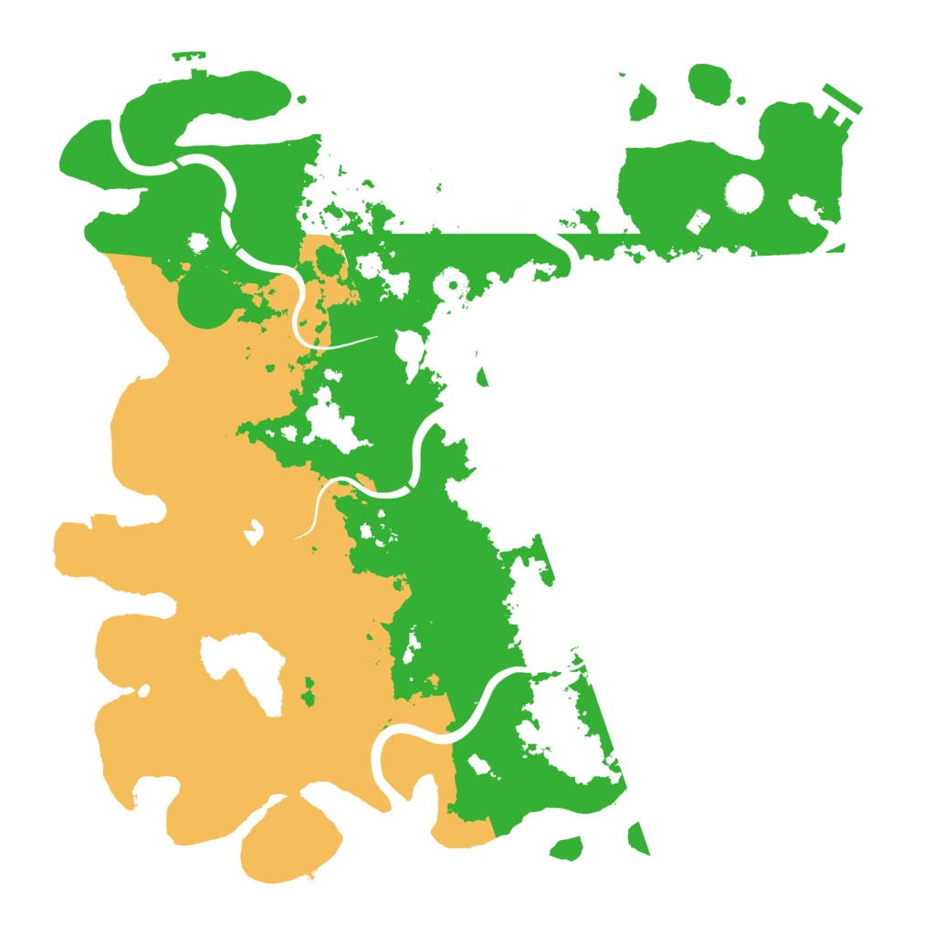 Biome Rust Map: Procedural Map, Size: 4250, Seed: 334549855
