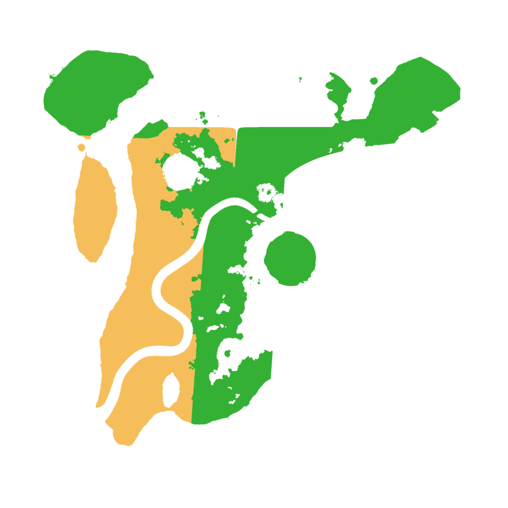 Biome Rust Map: Procedural Map, Size: 2700, Seed: 374707