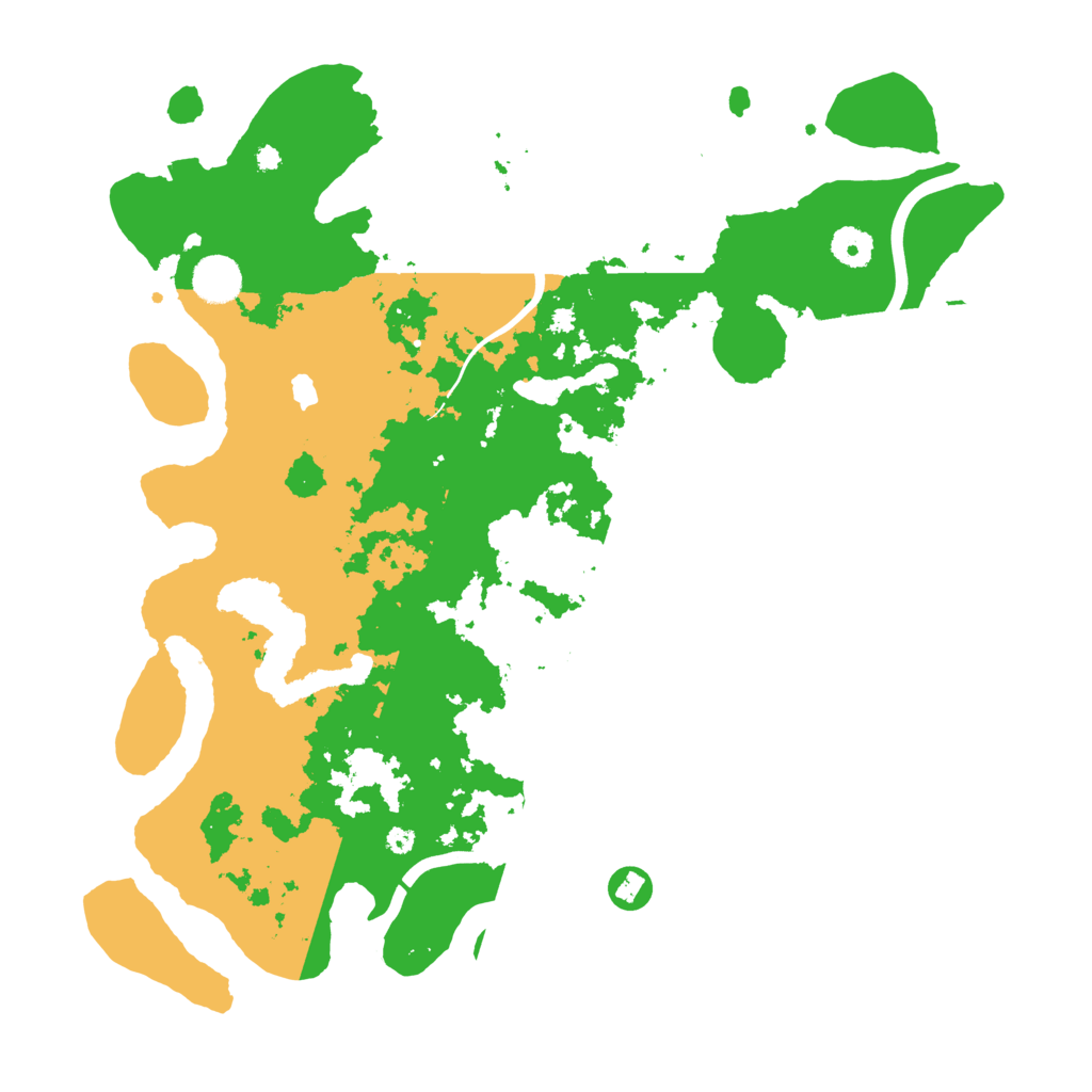 Biome Rust Map: Procedural Map, Size: 4000, Seed: 44556677