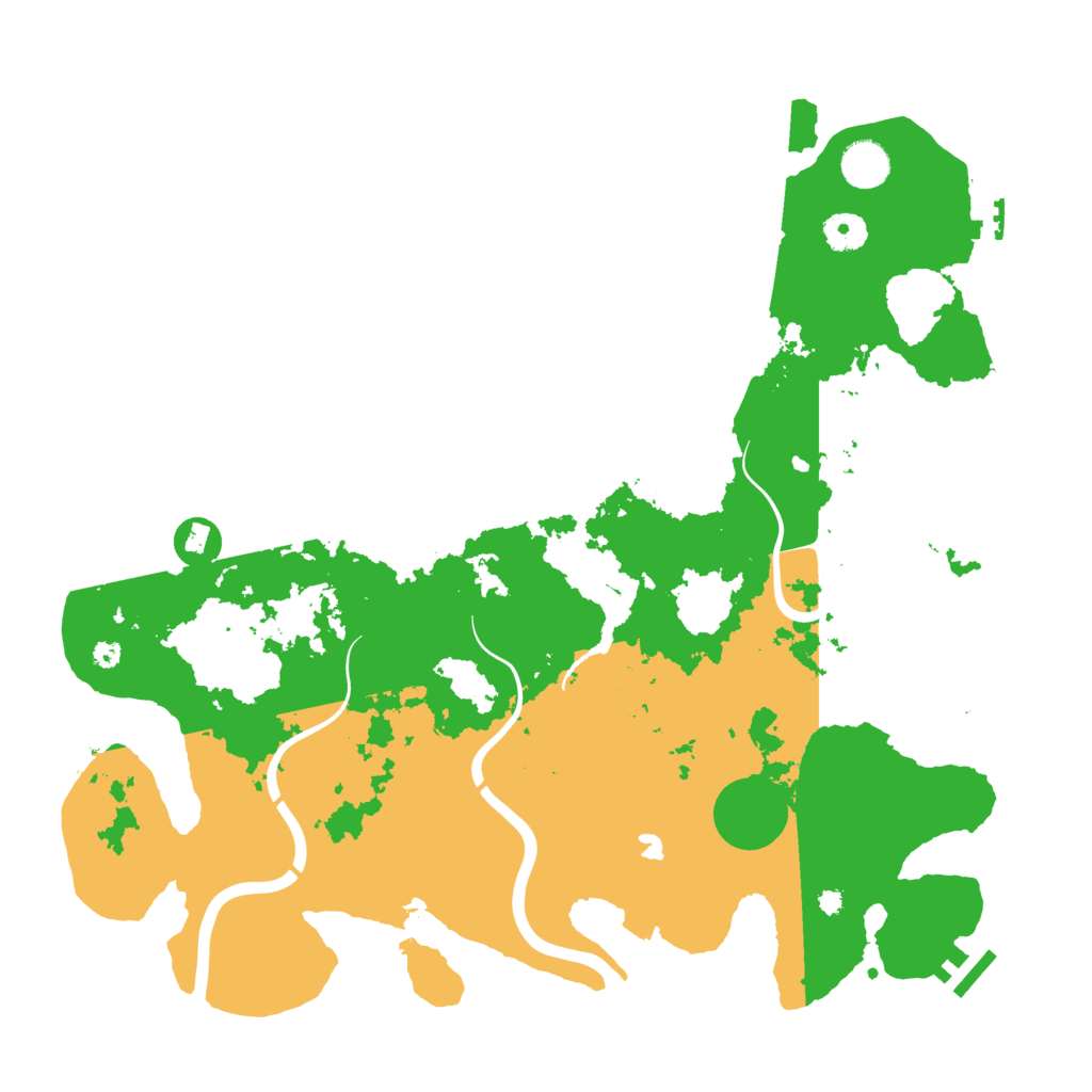 Biome Rust Map: Procedural Map, Size: 4000, Seed: 1829902009