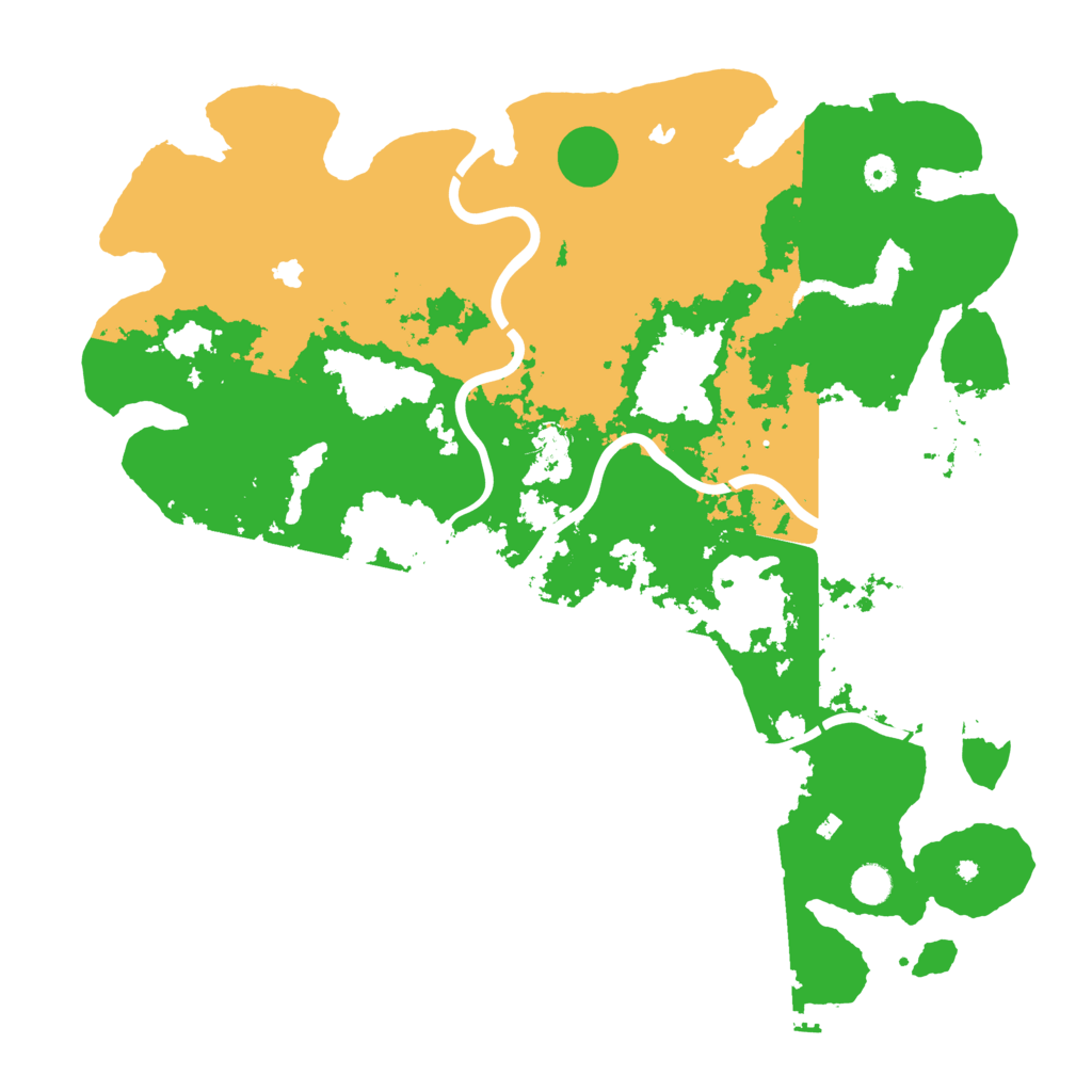 Biome Rust Map: Procedural Map, Size: 4750, Seed: 19092025