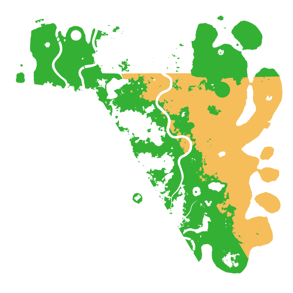 Biome Rust Map: Procedural Map, Size: 5000, Seed: 1669087035