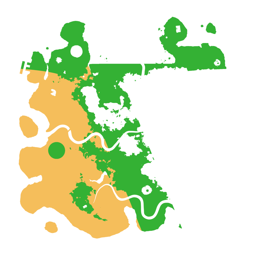 Biome Rust Map: Procedural Map, Size: 4000, Seed: 7531591