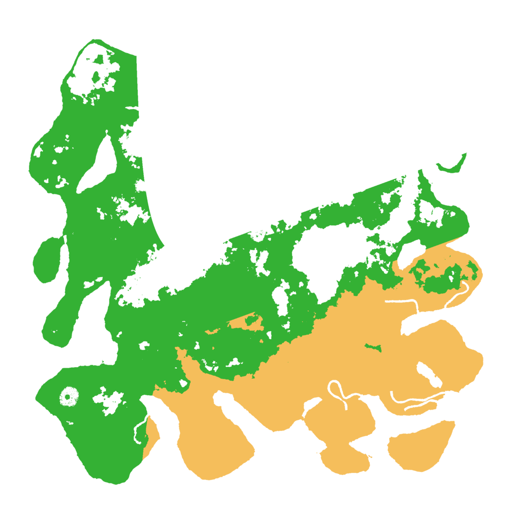 Biome Rust Map: Procedural Map, Size: 4000, Seed: 577579862