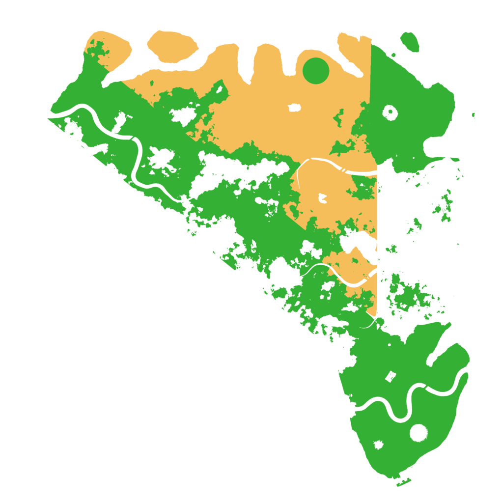 Biome Rust Map: Procedural Map, Size: 5000, Seed: 1412038837