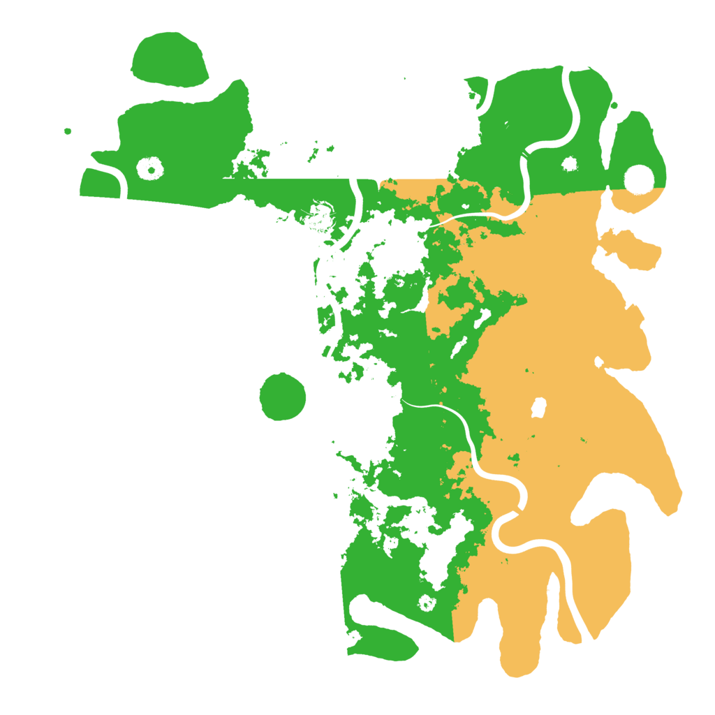 Biome Rust Map: Procedural Map, Size: 4250, Seed: 13813