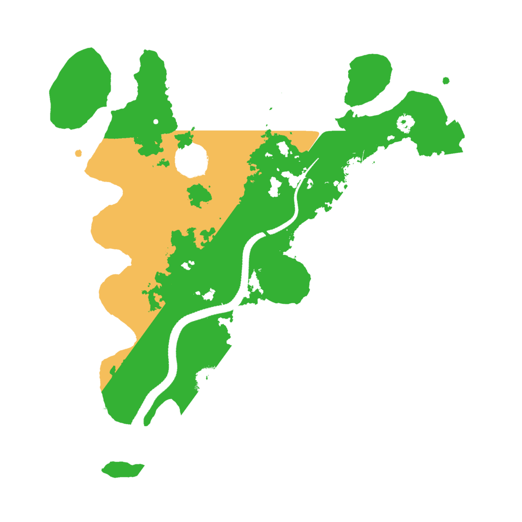 Biome Rust Map: Procedural Map, Size: 3000, Seed: 2092868598