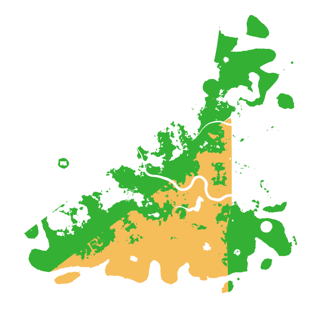 Biome Rust Map: Procedural Map, Size: 5000, Seed: 845666090