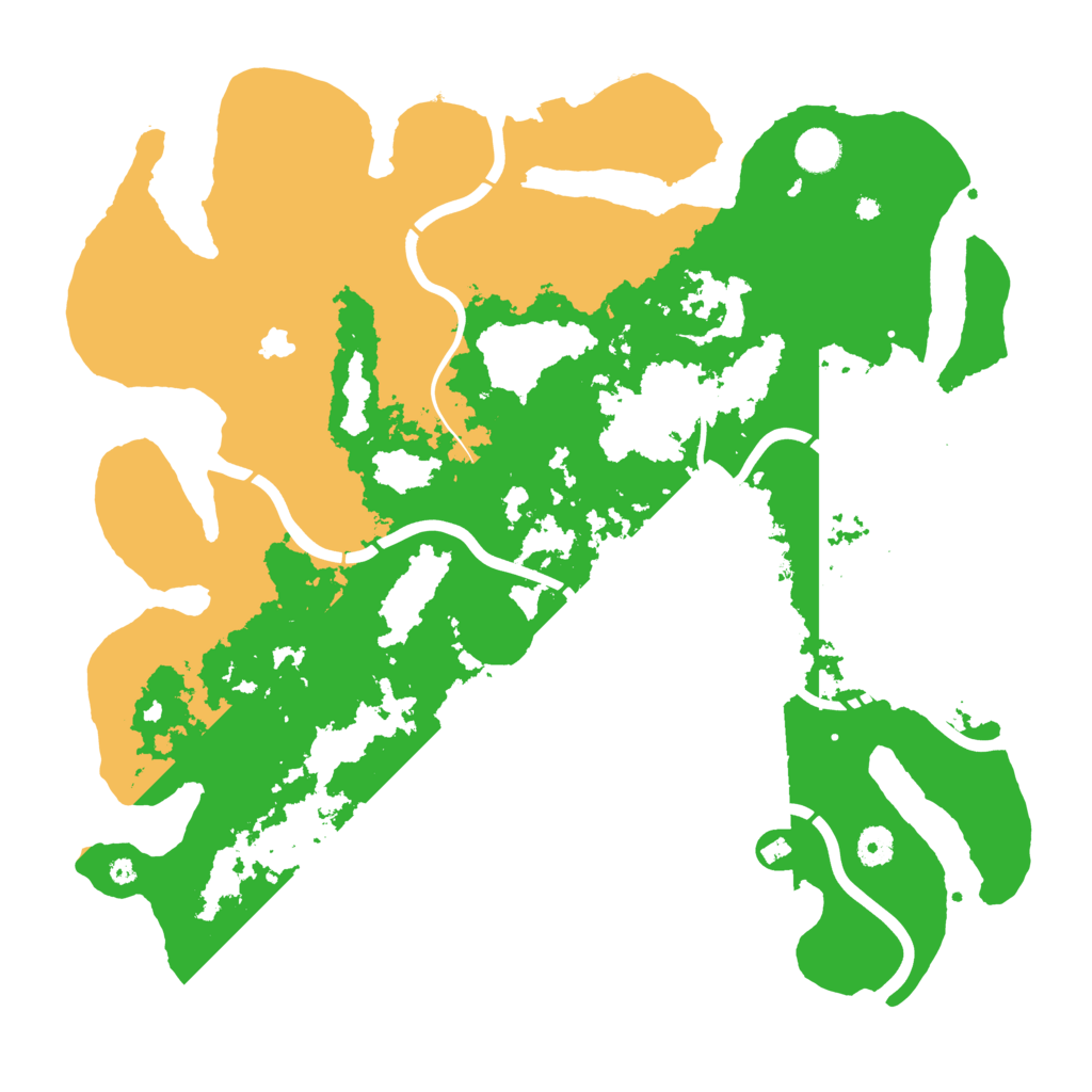 Biome Rust Map: Procedural Map, Size: 4250, Seed: 796560996