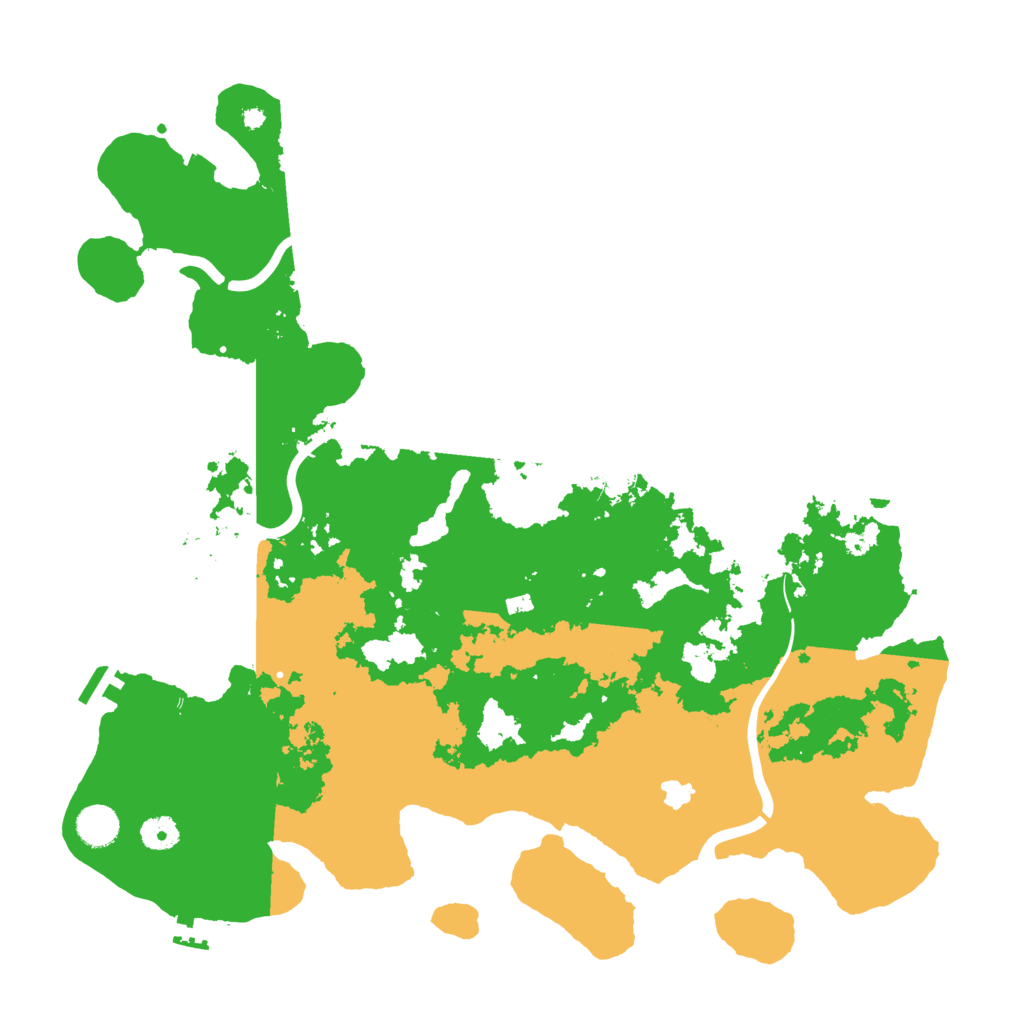 Biome Rust Map: Procedural Map, Size: 4250, Seed: 1153678907