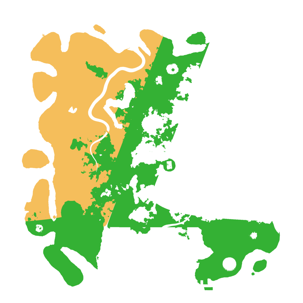 Biome Rust Map: Procedural Map, Size: 4000, Seed: 1058821681