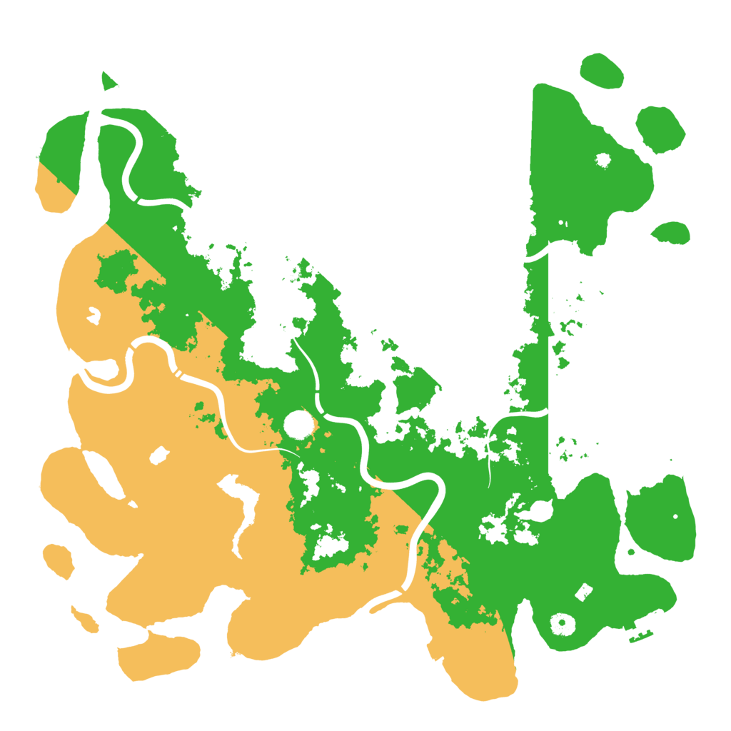 Biome Rust Map: Procedural Map, Size: 4500, Seed: 144009172