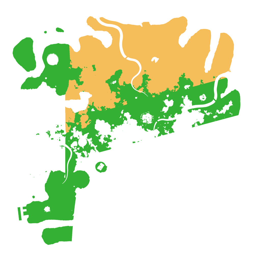 Biome Rust Map: Procedural Map, Size: 4000, Seed: 820530558