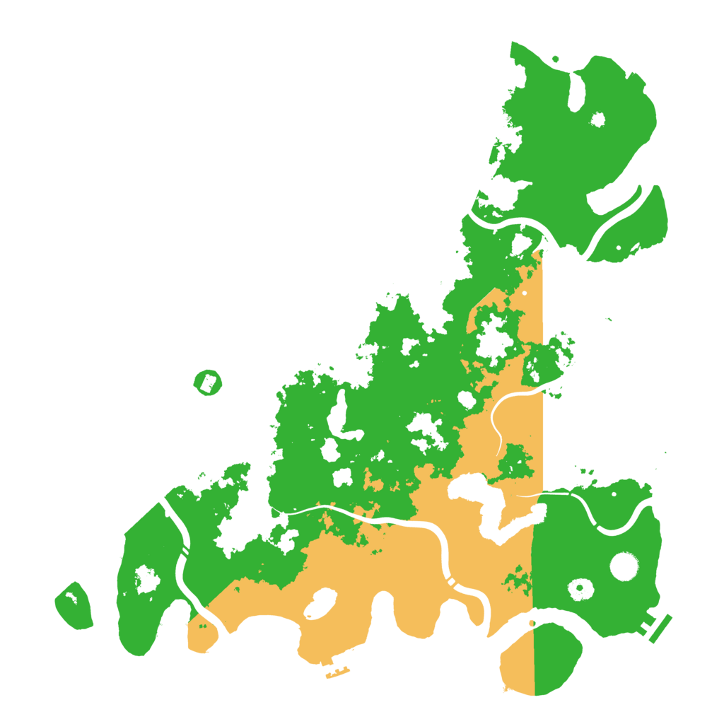 Biome Rust Map: Procedural Map, Size: 4500, Seed: 1443439634