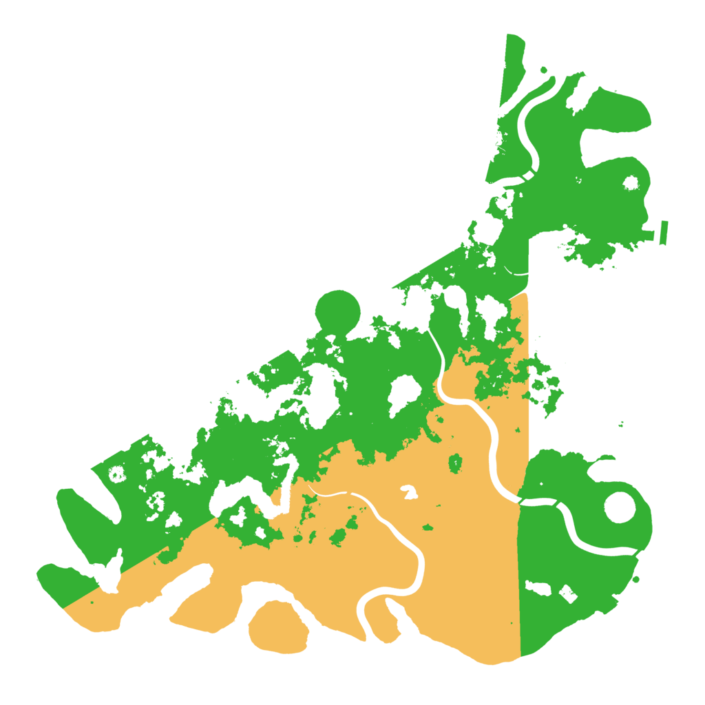 Biome Rust Map: Procedural Map, Size: 4250, Seed: 1202612612