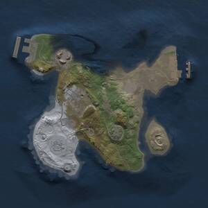 Thumbnail Rust Map: Procedural Map, Size: 2000, Seed: 835941748, 7 Monuments