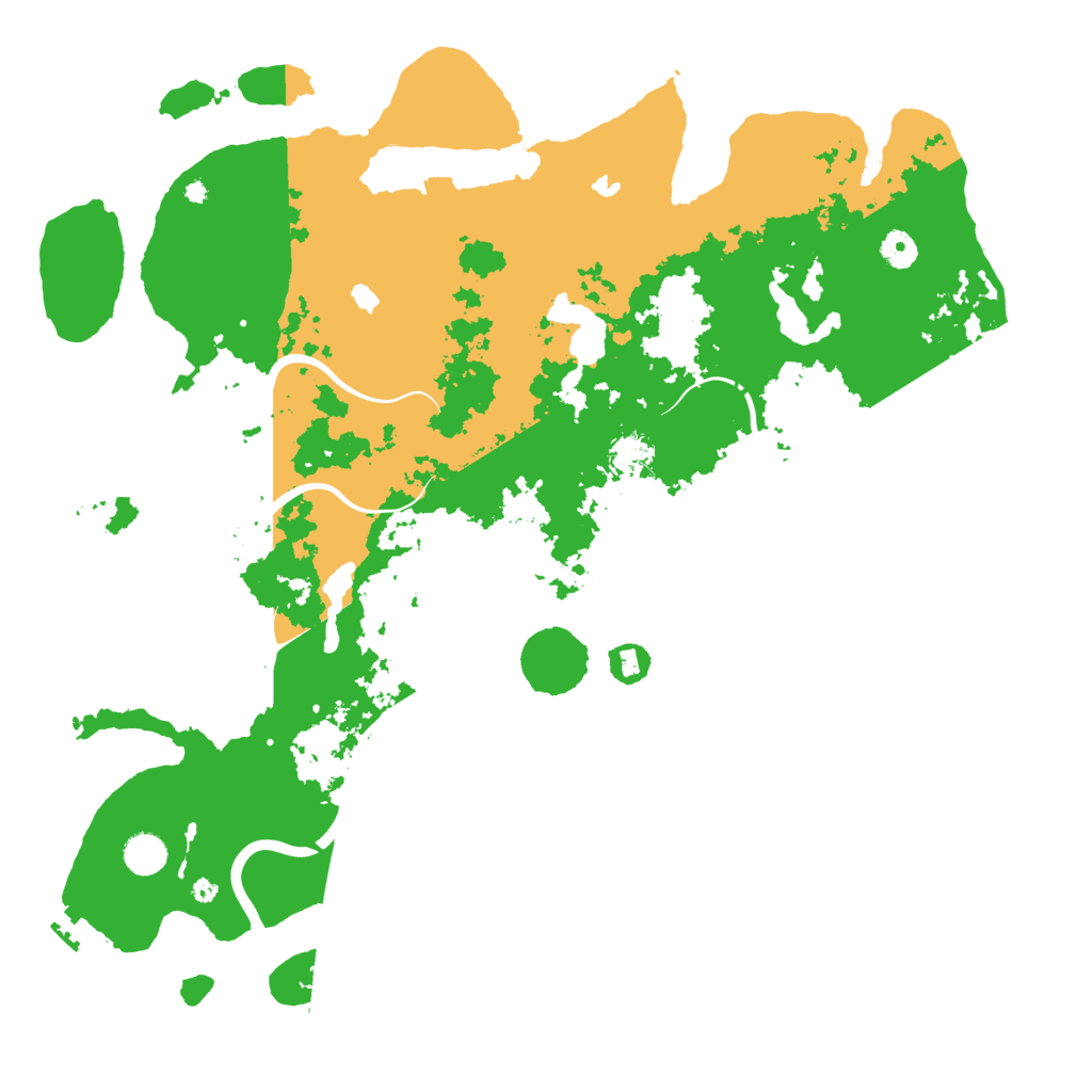 Biome Rust Map: Procedural Map, Size: 4500, Seed: 356546772