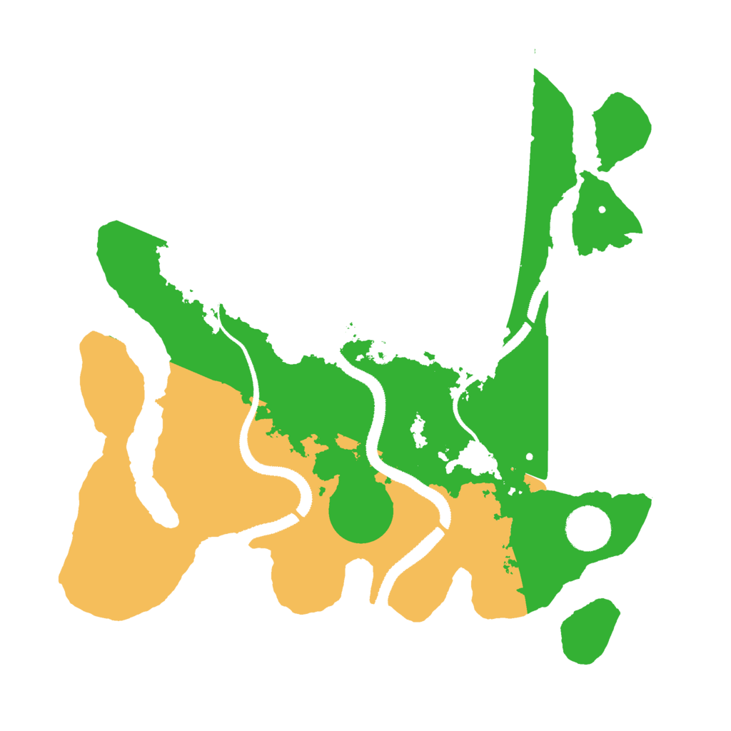 Biome Rust Map: Procedural Map, Size: 3000, Seed: 1347