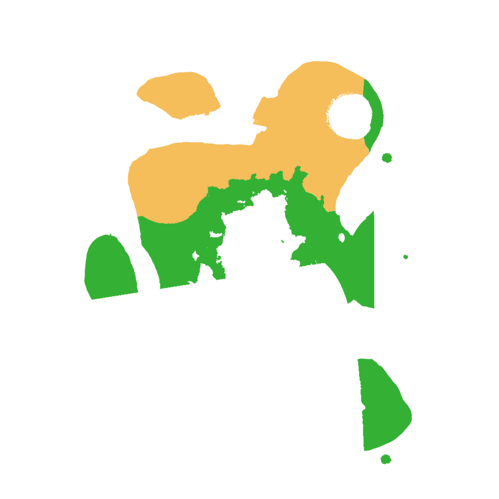 Biome Rust Map: Procedural Map, Size: 2000, Seed: 455535022