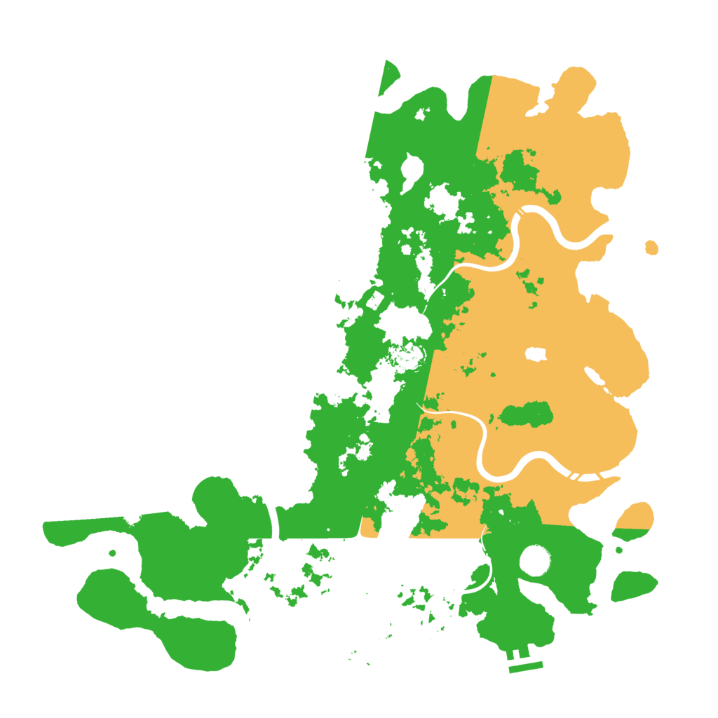 Biome Rust Map: Procedural Map, Size: 4250, Seed: 193454588