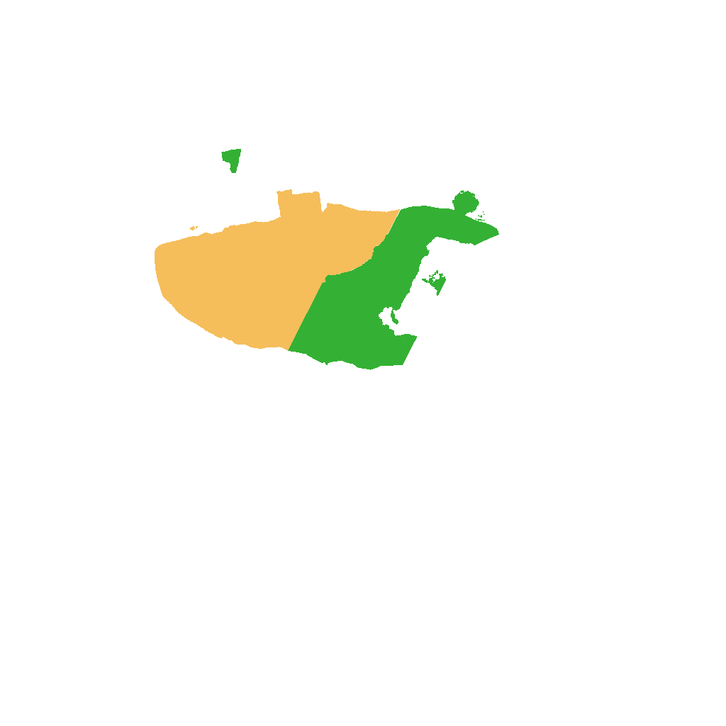 Biome Rust Map: Procedural Map, Size: 1200, Seed: 22222