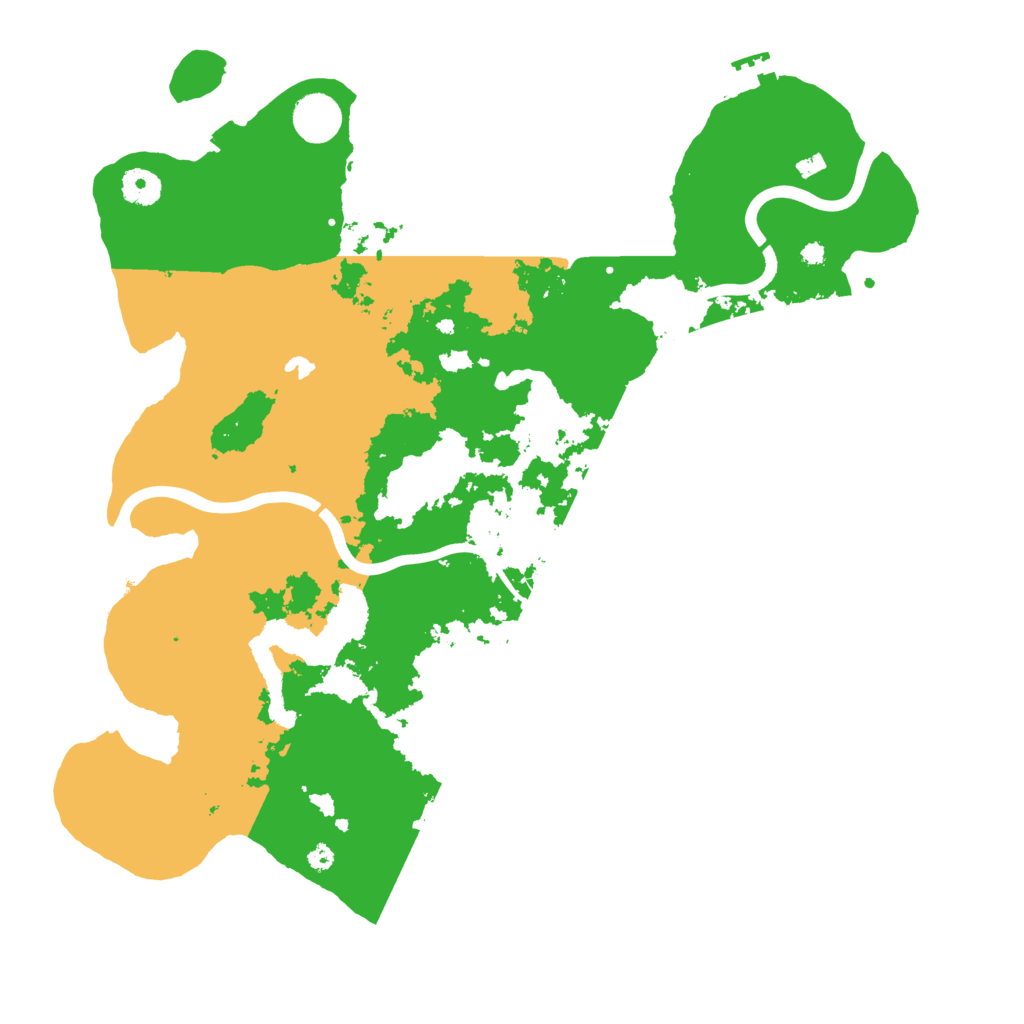 Biome Rust Map: Procedural Map, Size: 4000, Seed: 873822476